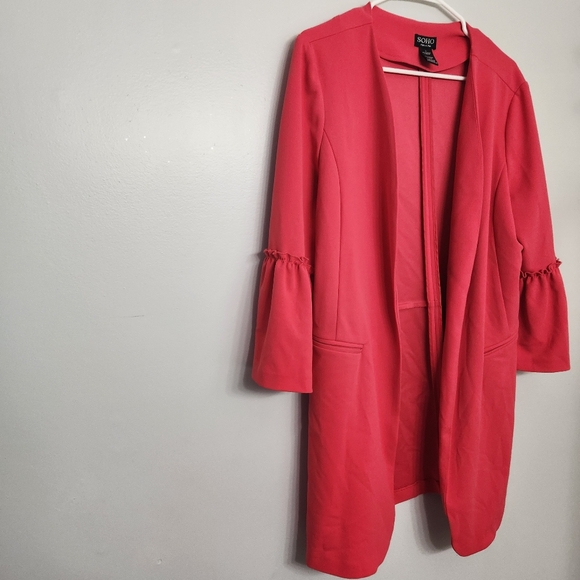 Womens SOHO Open Cardigan Jacket size Large - Picture 5 of 11